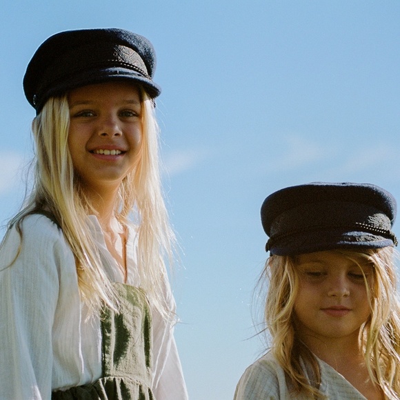 Lack Of Color Other - Lack of Color Kids RIVIERA HAT 53cm black NWT